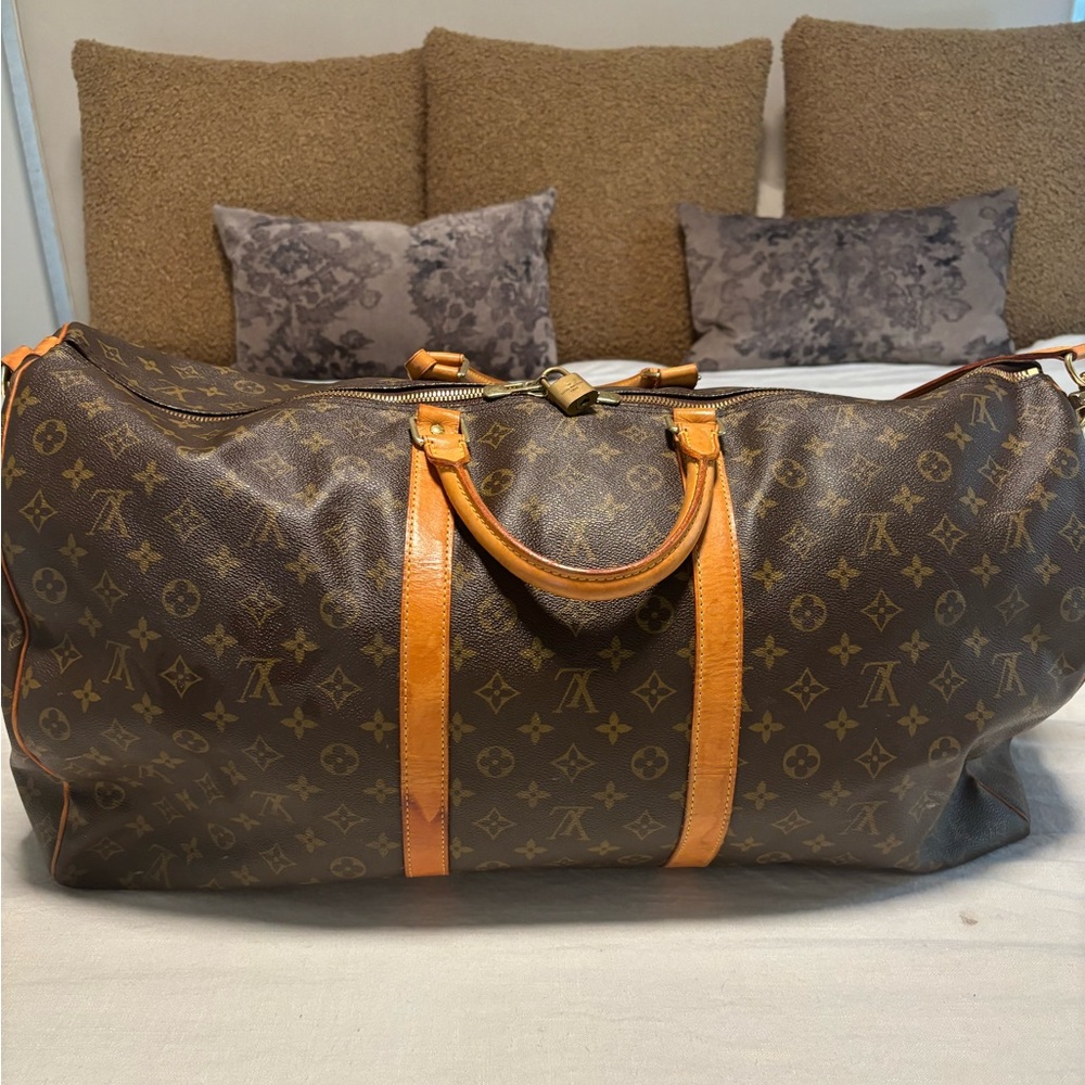 Louis Vuitton Keep all bag monogram canvas 55